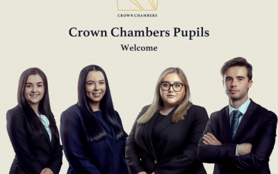 Crown Chambers Welcomes Third Pupillage Cohort