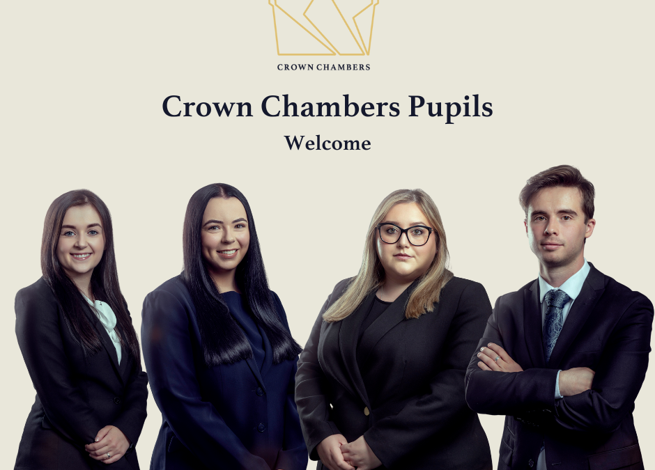 Crown Chambers Welcomes Third Pupillage Cohort