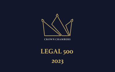 Crown Chambers recognised in the Legal 500 2023