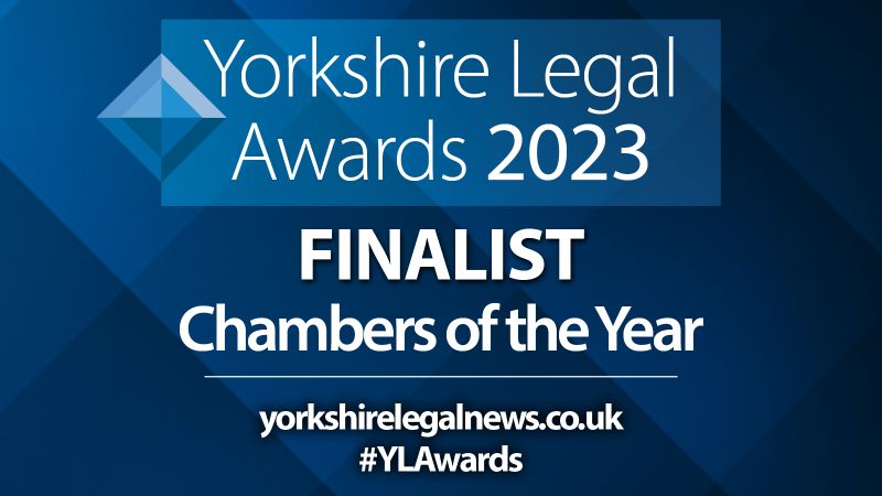 Crown Chambers shortlisted in the Yorkshire Legal Awards