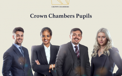 Crown Chambers Welcomes Fourth Pupillage Cohort