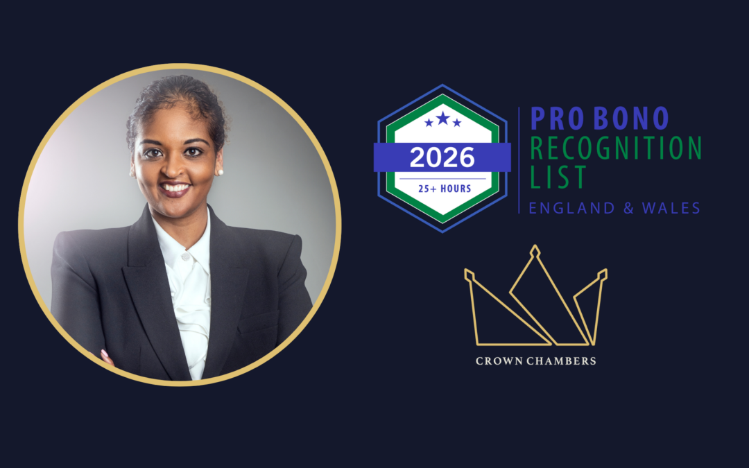 Pro Bono Recognition List 2026: Kimari Storey recognised